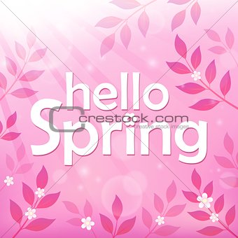 Hello spring theme image 8