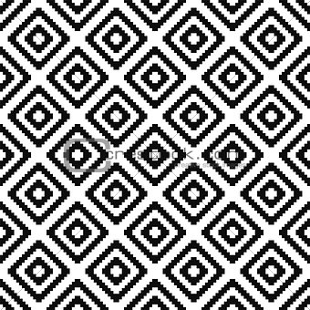 Seamless squares pattern - vector geometric background
