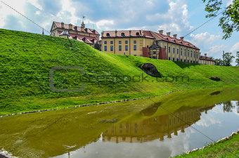 beautiful castle with a moat 1