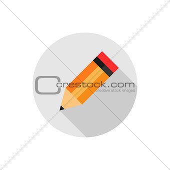 Pencil. Vector illustration flat design