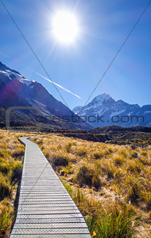 Hooker Valley Track, Aoraki Mount Cook, New Zealand