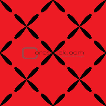Seamless abstract vintage red pattern