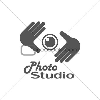 Photography Logo Design Template. Retro Vector Badge. Photo Studio