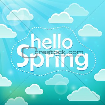 Hello spring theme image 9