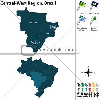 Central West Region of Brazil