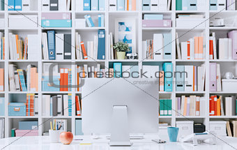 Professional contemporary workspace