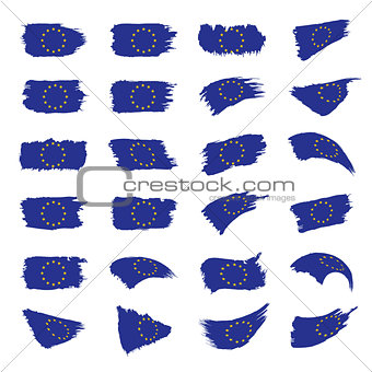 European union flag, vector illustration