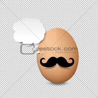 Happy Easter Card Transparent Background