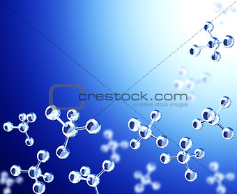 Abstract molecular structure