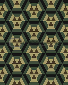 camouflage hexagon seamless