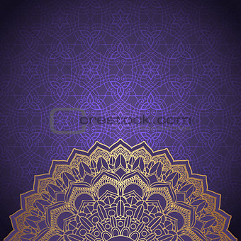 Decorative mandala background