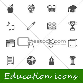 Education icons