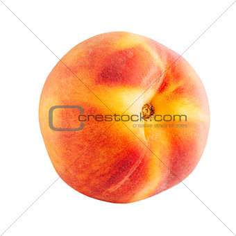 Fresh peach close up