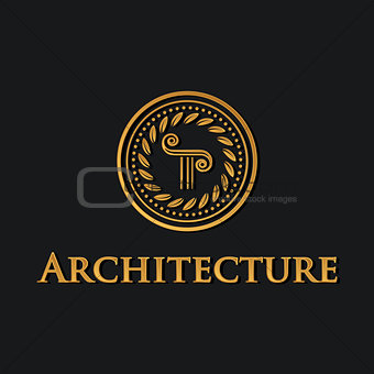 Pillar symbol of architecture