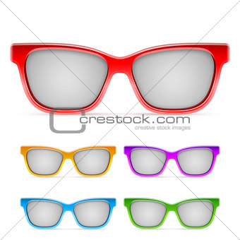 Color Framed Sunglasses