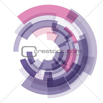 Abstract ultra violet technological background.