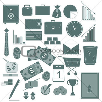 Icons Business Vector Collection