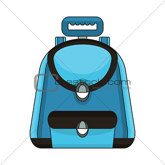school bag color icon