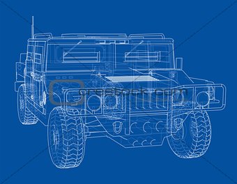 Combat car blueprint
