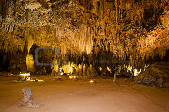 King's Palace in Carlsbad Caverns National Park, New Mexico