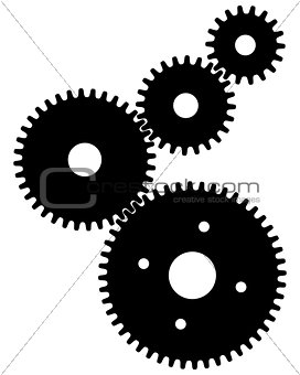 gears for teamwork symbolism