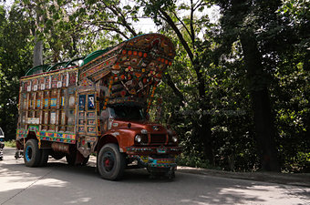 Decorated truck- 07.05.2015 Karakoram highway, Pakistan