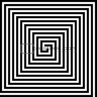 square spiral vector