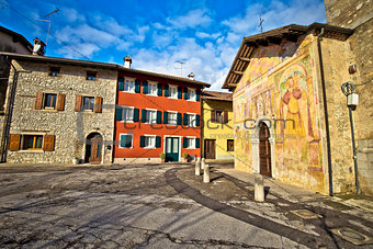 Italian heritage in Cividale del Friuli Natisone river ancient s
