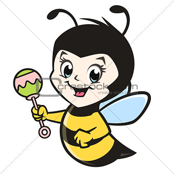 Cartoon Baby Bee