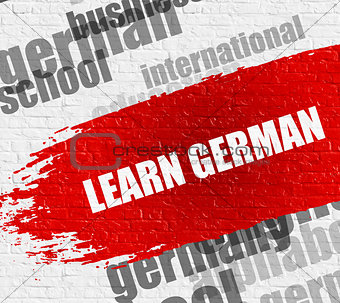 Learn German on the White Wall.