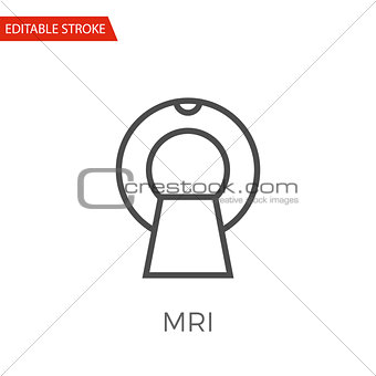 MRI Vector Icon