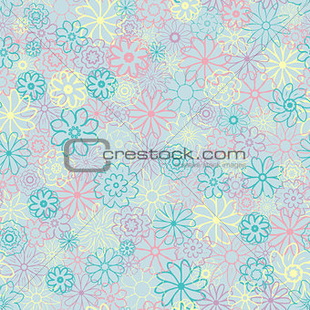 Cute Floral pattern in the small flower. Ditsy print . Motifs scattered random. Seamless vector texture. Elegant template for fashion prints. Printing with very small light flowers. warm color, pastel colors.