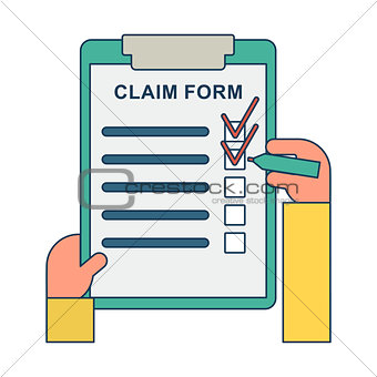 claim form blank