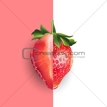Strawberry. Vector illustration