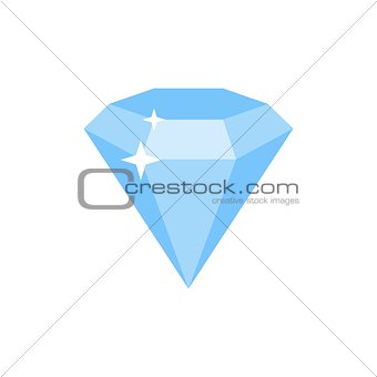 Diamond flat icon