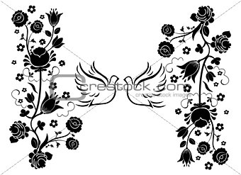 doves with flourishes 3