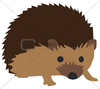 Vector Cute Hedgehog