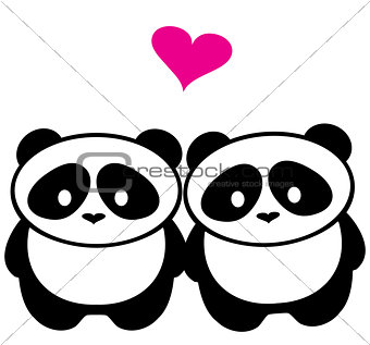 Panda Bear Love