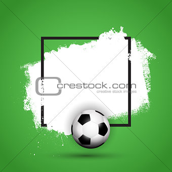 Grunge football / soccer background 
