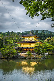 Kinkaku-ji golden temple, Kyoto, Japan