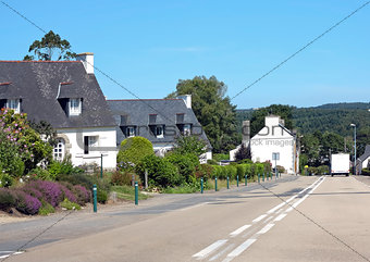 Breton village Huelgoat