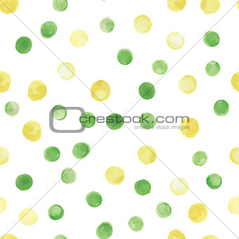 Watercolor vector seamless pattern. Seamless pattern can be used for wallpaper, pattern fills, web page background,surface textures.