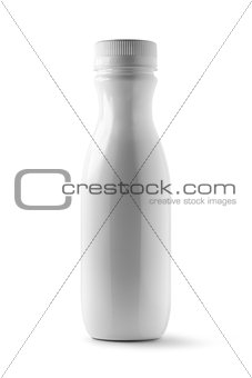 white plastic bottle