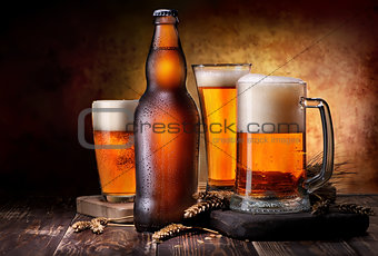 Light beer composition