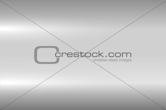 Bright gray metallic texture. Shiny polished metal surface. Vector background