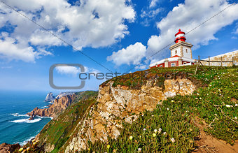Lighthouse at Cabo da Roca most western
