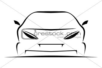 Simple Car icon