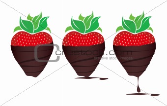 Chocolate-dipped Strawberries