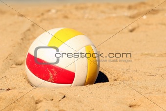 Volleyball in Sand