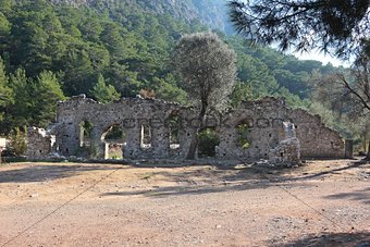 City of ancient Olympos
